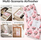 MYARO 20 Packs Rose Scent Sachet Air Freshener for Home Car Closet Drawer Shoe Odor Eliminator Long Lasting Deodorizer