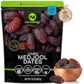 NUT CRAVINGS - Dried Jumbo Medjool Dates, No Sugar Added, Unsulphured (32oz, 2 LB) Ramadan & Iftar Favorite - Sweet Healthy Snack, Vegan, Kosher, Resealable Bag