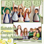 Fumete 12 Pcs Floor Pillows Cushions Seating 16 x 16 Inches Color Round Seat Reading Floor Chair Cushions for Kids Adults Classroom Home School Playing Supplies(Green)