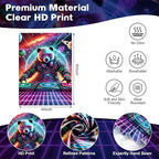 NYZE Astronaut Space Tapestry for Bedroom, Glow in the Dark Room Decor Wall Tapestries, Cool Galaxy Planet Wall Hanging, Wall Hanging for Men Guys Gamer Room Dorm Living Room 44in×60in