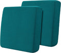 Hokway Stretch Couch Cushion Slipcovers Reversible Cushion Replacement Slipcovers Sofa Cushion Covers(Teal, 2)