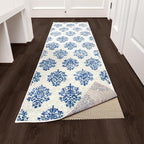 Veken Runner Rug Pad Gripper for Hardwood Floors, Non Slip 2x8 Ft Khaki Rug Pads for Area Rugs, Thick Rug Grippers for Tile Floors, Under Carpet Anti Skid Mat, Keep Your Rugs Safe and in Place