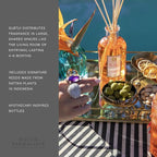 Antica Farmacista Home Ambiance Diffuser - Long-Lasting Reed Scent Diffuser - Luxury Room Freshener Gift - Aperol Spritz, 16.9 fl oz