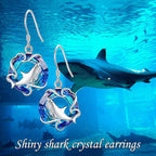 URONE 925 Sterling Silver Earrings Hook Dangle Earrings Jewelry Gifts for Women