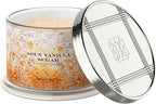 HomeWorx by SLATKIN + CO. Candle- Spun Vanilla Sugar, 18 oz. Premium Scented Candle - 30-55 Hours Burn Time