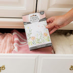 Fresh Scents Scented Sachets | Baby Powder | Home Fragrance | Long Lasting (Up to 6 Months) | Air Freshener for Closets, Drawers, & Cars | 6 Pack