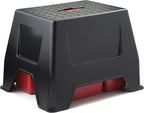 Little Giant Stable Storage Box and Stool DuraTote Stool and Tote Box with Carrying Handle (Red) (Item No. DTSSRED)