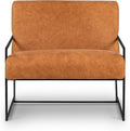 Bo Lounge Chair in Cognac Tan