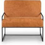 Bo Lounge Chair in Cognac Tan