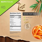 NUT CRAVINGS - Dried Mango Slices, Lightly Sweetened (32oz, 2 LB) Tu Bishvat Favorite - Sweet Healthy Snack, Vegan, Kosher, Resealable Bag