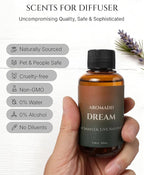 AROMADD Dream Diffuser Oil Inspired by Luxury Hotel Scent 3.38 Fl Oz (100ml), Aroma Diffuser & Hotel Fragrance Diffuser Oil, Essential Oil Diffuser for Aromatherapy, Long-Lasting