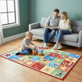 Furnish my Place 745 ABC with Animal ABC Area Rug for Kids | Educational Alphabet | Animals Children Rug | Contemporary Design | Multicolor (9'x13'2")