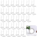 30 Pack Acrylic Book Display Stand - Adjustable Clear Easel Holder Display Collector Stand for Comic Books, CD DVD, Plates, Magazines, Postcard, Artworks, Collectibles & Home Office Decor