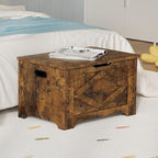 GarveeHome 23.6 in Storage Chest, Wooden Storage Bench with Safety Hinge, Easy Assembly, Large Shoe Bench for Entryway, Living Room, Bedroom