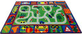 KIDCARPET.COM Driving Road Play Mat Rug | Interactive Activity Carpet for Preschool Playroom Toy Car Track, 7'6" x 12'