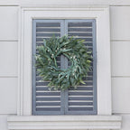 26" Eucalyptus Wreath for Front Door - Large Artificial Greenery Outdoor Wreath for Porch, Window,Farmhouse,Home,Holiday,Hanging Decor- Spring, Summer, Fall, All Seasons (Green)