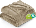 Utopia Bedding Fleece Blanket Twin Size Camel 300GSM Luxury Anti-Static Fuzzy Soft Microfiber Bed Blanket (60x80 Inch)