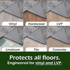 Waterproof GATORGRIP Non-Slip Rug Pad, 2.5x8 Runner, Pet-Friendly, Safe for All Floors, Made in The USA, Low-VOC