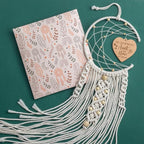 Aunt Niece Gifts for Christmas, Aunt Gifts from Niece Christmas Decorations Dream Catcher with Heart Pendant, Unique Birthday Gift for Nieces from Auntie Women Gift Boho Home Wall Decor