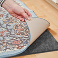 Waterproof Rug Pad, Thick 2x6 Ft Under Area Rug Carpet Pad, Non Slip Rug Pads for All Floors and Hardwood Floors Finishes, Keep Carpets in Place Soft and Prevent Rug from Wrinkling or Buckling
