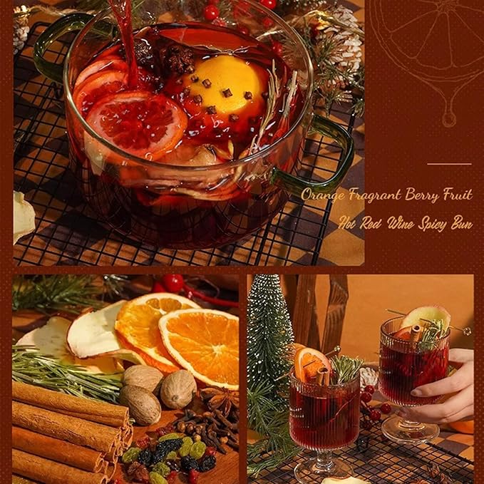 Mulled Wine Spices Mix, Mulling Spices For Simmer Pot, Christmas Mulled Wine Kit, Cozy Home Gift For Wine Lovers