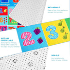 Kids Rug for Playroom, ABC Play Mat Educational Rugs, Soft Non-Slip Rug Toddler Baby Play Mat, Alphabet Carpet for Boy Girl Bedroom