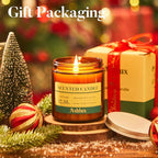 Vanilla and Cinnamon Candle,12.35oz Scented Candles with 8% Essential Oils,70 Hour Burn Time Soy Wax Candles for Home Decor,Reading,Jar Candle Gifts for Women and Men