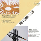 Raajsee Natural Incense Sticks,6 Pack Mixed Scents Gift Pack 15 gm Each (90 gm Total), Insense Sticks Variety Pack, 100% Organic Non Toxic Natural - Hand Rolled Free from Chemicals