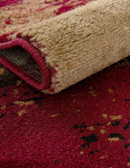 Unique Loom Barista Collection Area Rug - Kouillou (4' 1" x 6' 1" Oval, Multi/Brown)