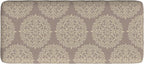 HomePop Drake Large Decorative Storage Bench -Brown Medallion
