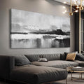 Black and White Abstract Canvas Wall Art Decor Modern Wall Decorations Home paintings Decor Wall Art Prints Artwork for Living Room Bedroom Kitchen Office Decor 20" × 40"