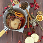 Simmering Potpourri, Simmer Pot Potpourri - Dried Orange Slices, Cinnamon, Cloves, Apple Slice, Rosemary, Apple Slice, Perfect Christmas House Warming Hostess Gift