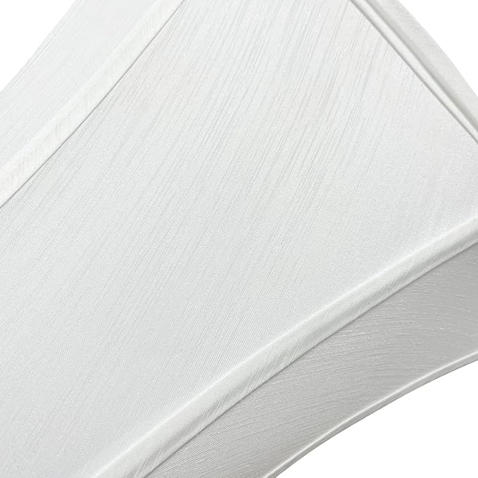 Tootoo Star Fabric Lampshade White (6.3x6.3)" x (13x13)'' x 10.8" Octagonal Royal Bell Shade for Floor Lamp Shade and Table Lamp Shade