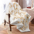 LOMAO Sherpa Fleece Blanket Fuzzy Soft Throw Blanket Dual Sided Blanket for Couch Sofa Bed (Yellow, 60''x80'')