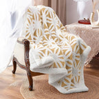 LOMAO Sherpa Fleece Blanket Fuzzy Soft Throw Blanket Dual Sided Blanket for Couch Sofa Bed (Yellow, 60''x80'')