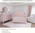 Evolur Aurora 7 Drawer Double Dresser, Dusty Rose