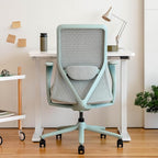 Branch Verve Chair - High Performance Executive Office Chair with Contoured Back and Adjustable Lumbar Support - High Density Foam Cushion and 3D Knit Back - Fits 5' to 6', Up to 275 lbs, Mint