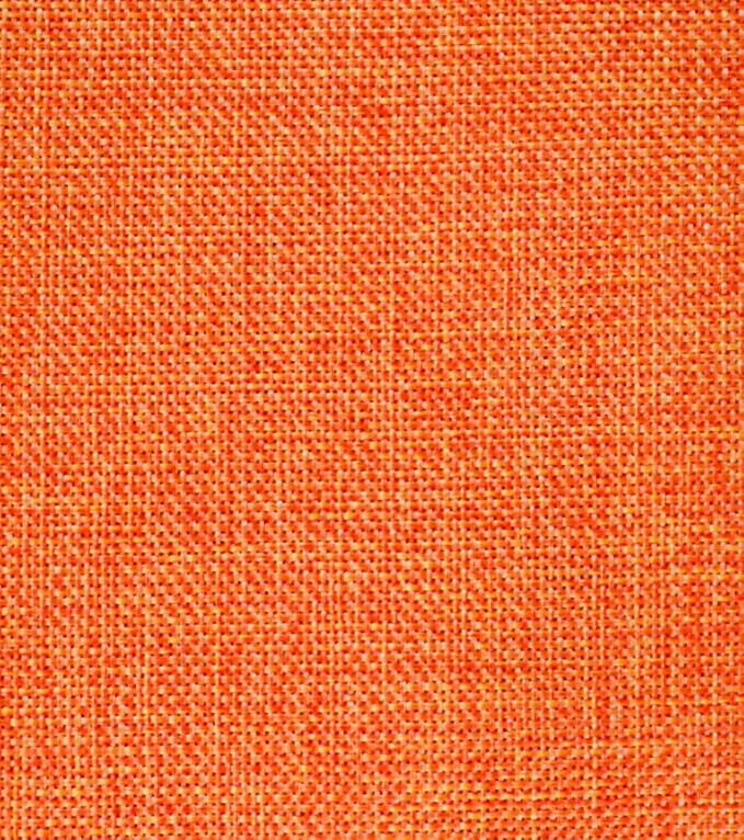 Aiking Home Woven Fine Faux Linen Throw Pillow Cover, Size 12"x24", Orange