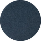 HomePop Round Storage Ottoman - Textured Navy