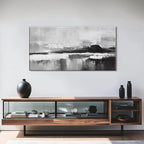 Black and White Abstract Canvas Wall Art Decor Modern Wall Decorations Home paintings Decor Wall Art Prints Artwork for Living Room Bedroom Kitchen Office Decor 20" × 40"