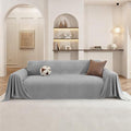 Couch Cover for Dogs, 78"x150", Washable Sofa Covers for 3 Cushion Couch, Couch Covers for Sectional Sofa L Shape, Soft Pet Couch Cover, Sofa Slipcovers Living Room, Light Grey