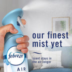 Febreze Air Mist, Air Freshener Spray, Odor Fighting Room Spray, Deodorizer for Home Bathroom Kitchen Office Apartment Dorm Room Classroom, Unstopables Fresh Scent, 8.1oz (Pack of 3)