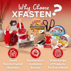 XFasten Double Sided Carpet Tape for Area Rugs, 4 Inch x 30 Yards – Heavy Duty Anti Slip Rug Grip Tape, Works as Rug Gripper, Residue Free, Wood Safe, Easy Removal for Hardwood and Laminated Floors