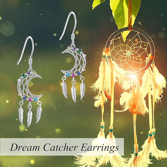 URONE 925 Sterling Silver Earrings Hook Dangle Earrings Jewelry Gifts for Women