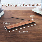 Incense Holder for Sticks, Ceramic Incense Burner with Ash Catcher, Aesthetic Decor for Home, Room & Office, Unique Gifts for Housewarming Yoga, Meditation & Spa