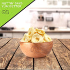 NUT CRAVINGS - Dried Apple Rings Slices, No Sugar Added - Chewy Soft Texture (16oz, 1 LB) Tu Bishvat Favorite - Sweet Healthy Snack, Vegan, Kosher, Resealable Bag