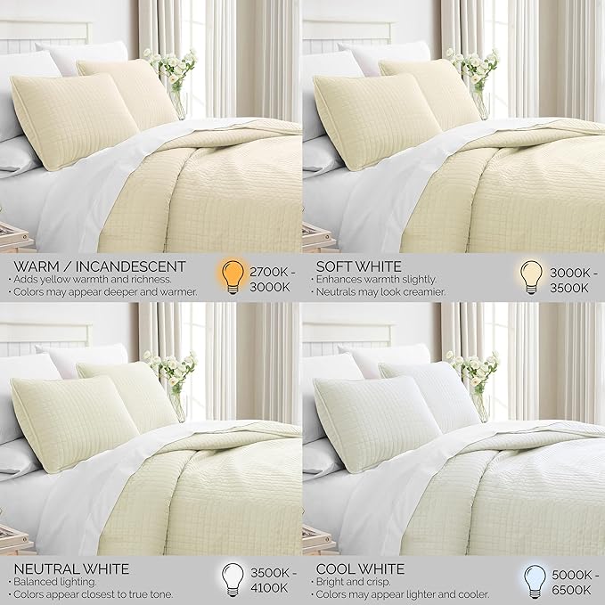 Southshore Fine Living, Inc. Full/Queen Size Quilt Bedding Set, Wrinkle-Free Stain & Pet Hair Resistant Bedding, Coverlet Bedspreads Queen Size/Full Size Bedspread with 2 Pillow Shams, Cream