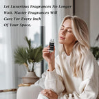 Luxury Hotel Scent My Way Oil Diffuser Refill Kit | Long Lasting Essential Oil for Large Room, HVAC & Car Waterless Fragrance Diffusers| Nanotech Formula| Spa Calming Aromatherapy Oil (20ml/0.7FL oz)