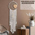 Aunt Niece Gifts for Christmas, Aunt Gifts from Niece Christmas Decorations Dream Catcher with Heart Pendant, Unique Birthday Gift for Nieces from Auntie Women Gift Boho Home Wall Decor