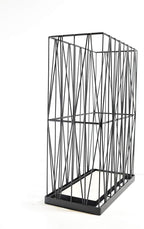 Mango Steam Pluvian Soakstone Umbrella Holder (Rectangle, Black)